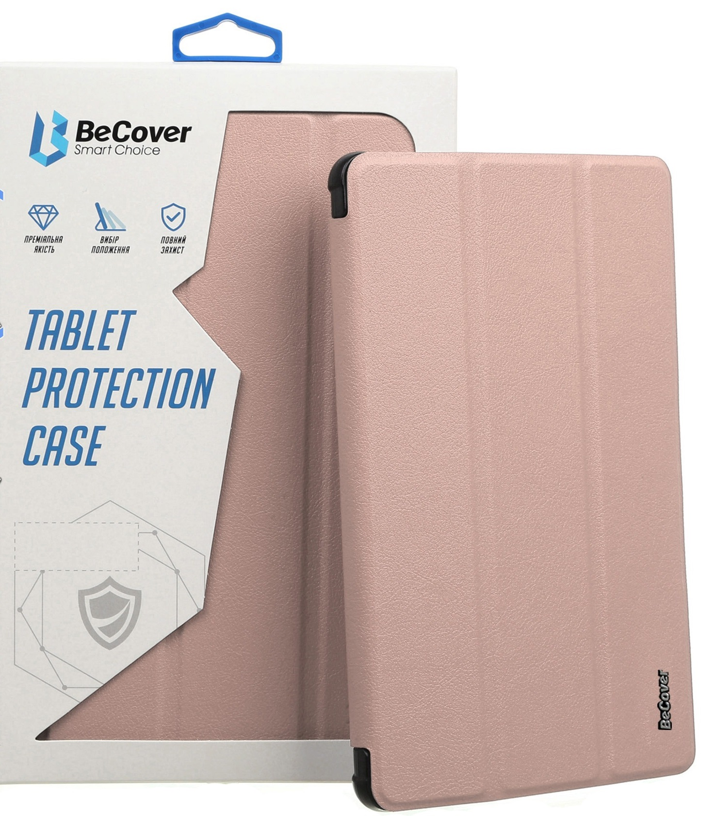 Чехол-книжка BeCover Smart Case для Apple iPad Air 5 (2022) 10.9" Rose Gold (710775)фото5