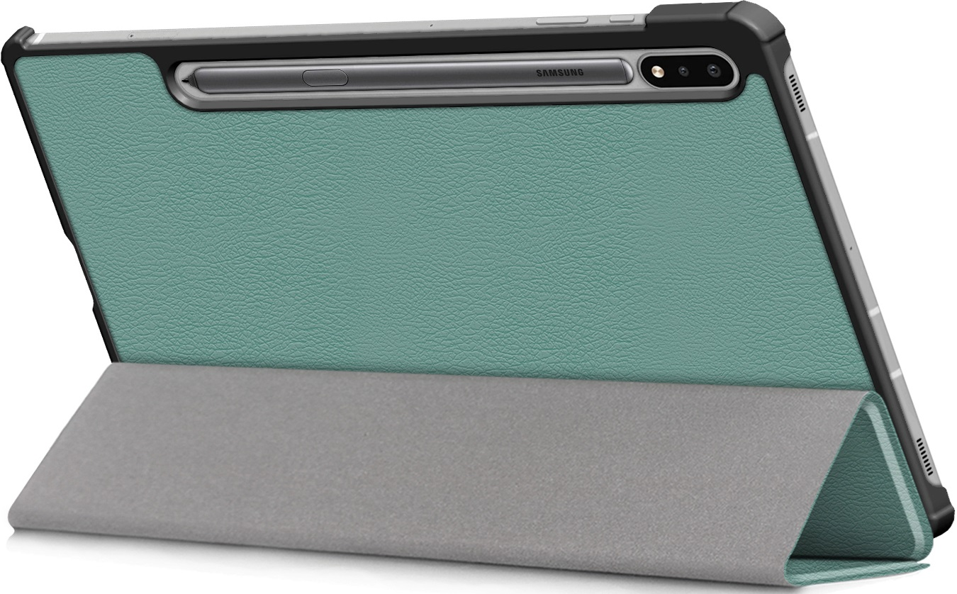 Чохол-книжка BeCover Smart Case Samsung Galaxy Tab S7 Plus (SM-T975) Dark Green (705227)фото3