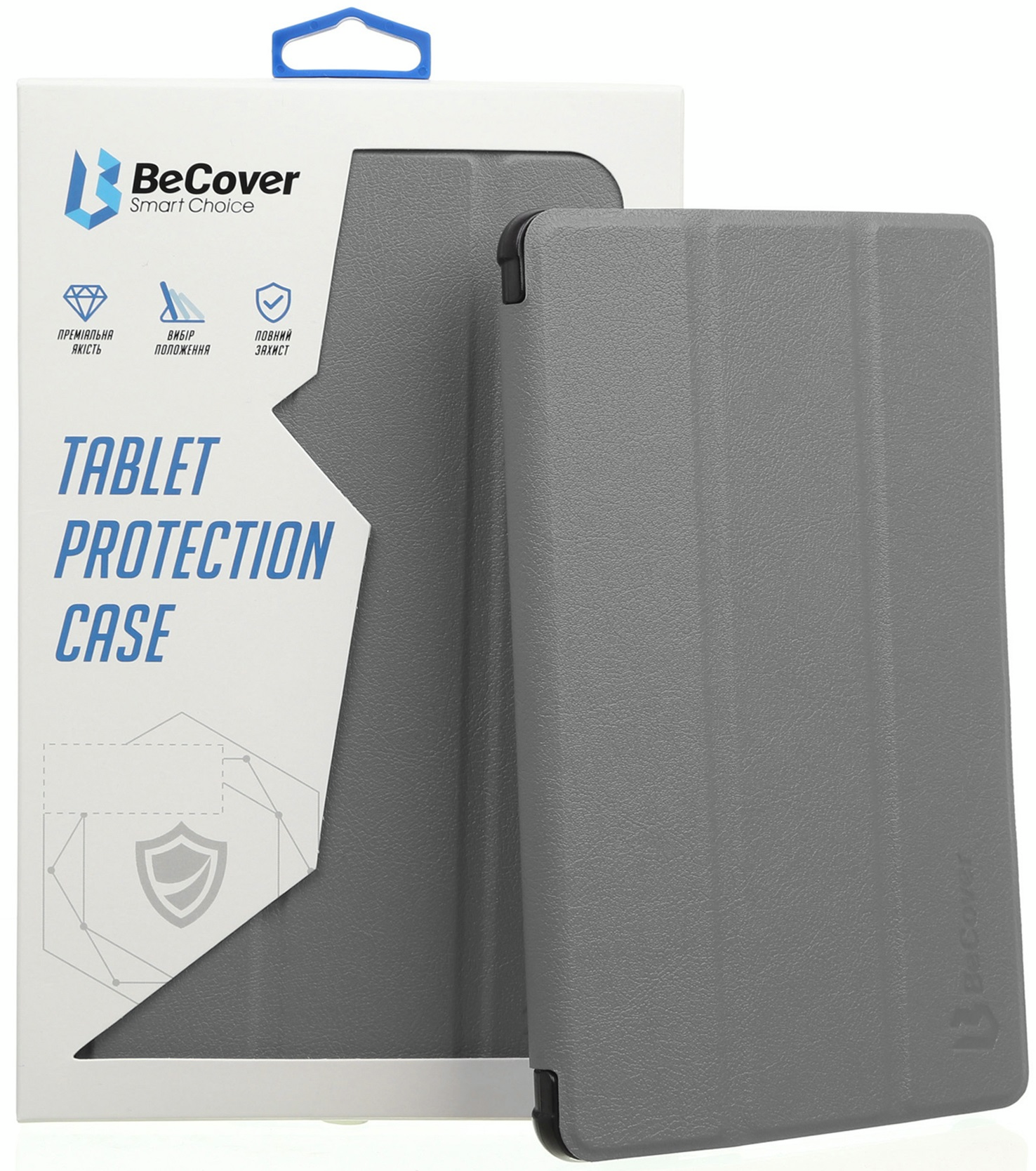 Чохол-книжка BeCover Smart Case до Samsung Galaxy Tab S7 FE 12.4/S8 Plus 5G Gray (706702)фото6