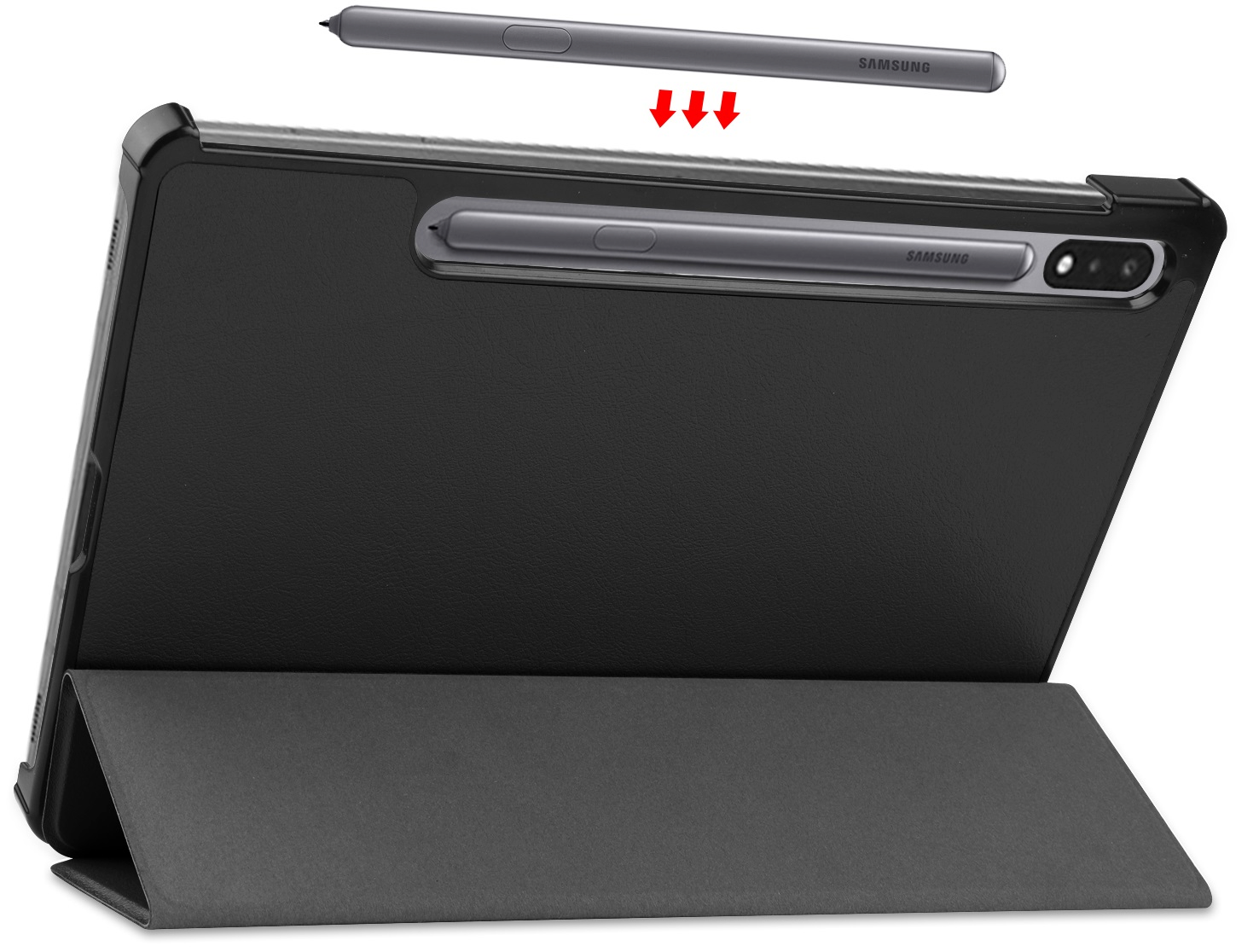 Чехол-книжка BeCover Smart Case для Samsung Galaxy Tab S9/S9 FE 11.0" Black (709890) фото 6