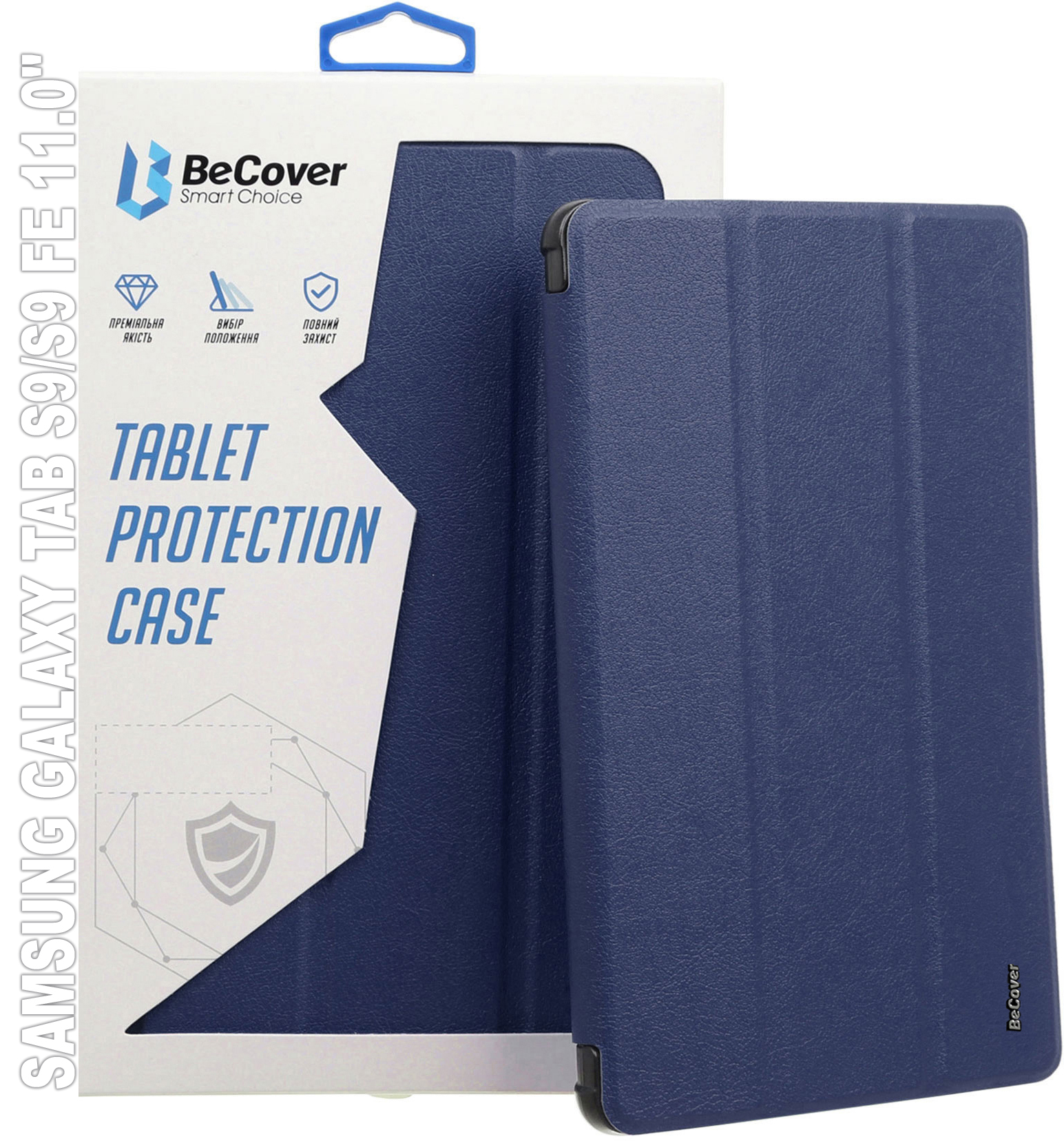 Чохол-книжка BeCover Smart Case Samsung Galaxy Tab S9/S9 FE 11.0" Deep Blue (709891)фото10