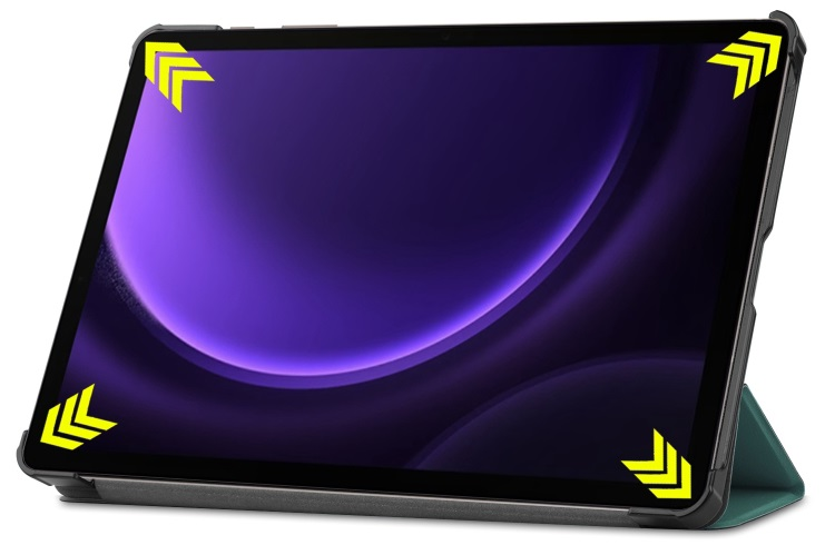 Чехол-книжка BeCover Smart Case для Samsung Galaxy Tab S9/S9 FE 11.0" Dark Green (710410) фото 4