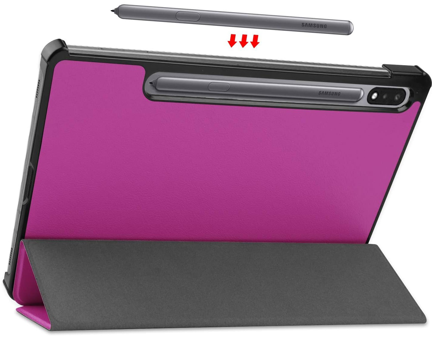 Чохол-книжка BeCover Smart Case Samsung Galaxy Tab S9/S9 FE 11.0" Purple (709892)фото8