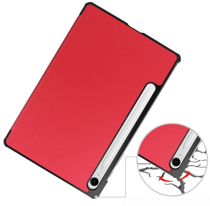 Чехол-книжка BeCover Smart Case для Samsung Galaxy Tab S9/S9 FE 11.0" Red (710412) фото 7