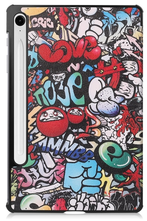 Чехол-книжка BeCover Smart Case для Samsung Galaxy Tab S9/S9 FE 11.0" Graffiti (710417) фото 3