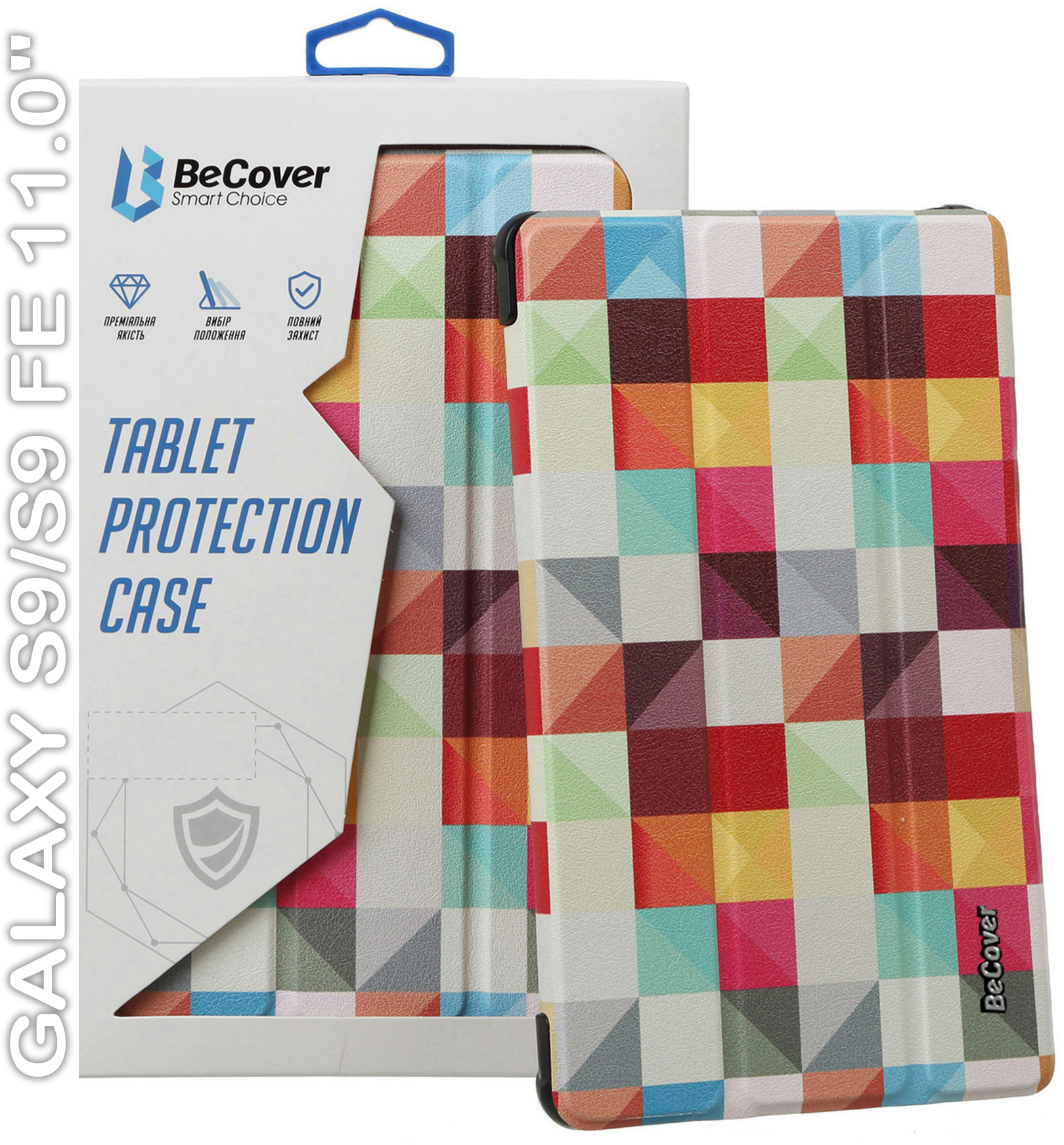 Чохол-книжка BeCover Smart Case Samsung Galaxy Tab S9/S9 FE 11.0" Square (710421)фото6
