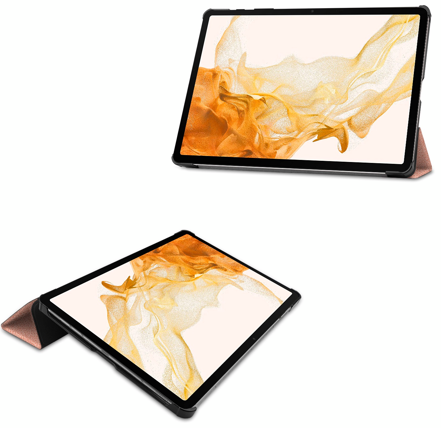 Чохол-книжка BeCover Smart Case Samsung Galaxy Tab S9 Plus/S9 FE Plus 12.4" Rose Gold (710326)фото5