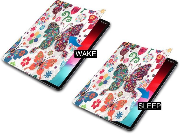 Чехол-книжка BeCover Smart Case для Samsung Galaxy Tab S9 Plus/S9 FE Plus 12.4" Butterfly (710375) фото 4