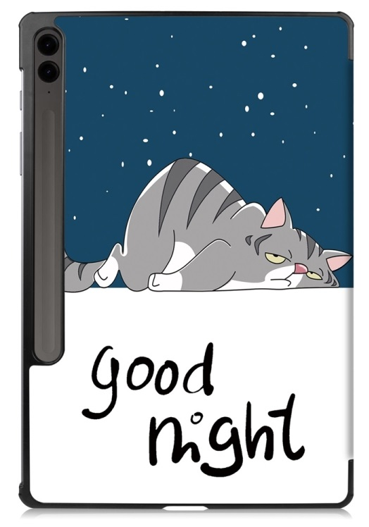 Чехол-книжка BeCover Smart Case для Samsung Galaxy Tab S9 Plus/S9 FE Plus 12.4" Good Night (710378) фото 3