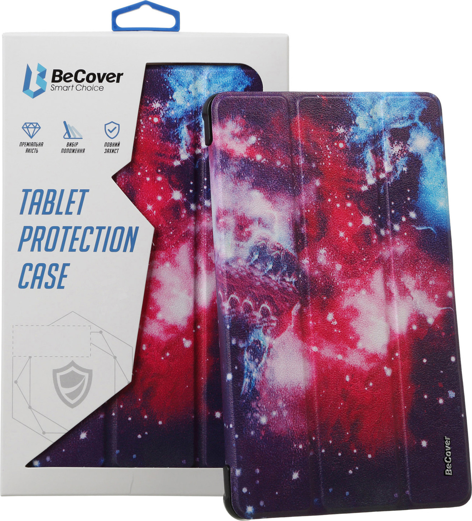 Чехол-книжка BeCover Smart Case для Samsung Galaxy Tab S9 Plus/S9 FE Plus 12.4" Space (710382) фото 4