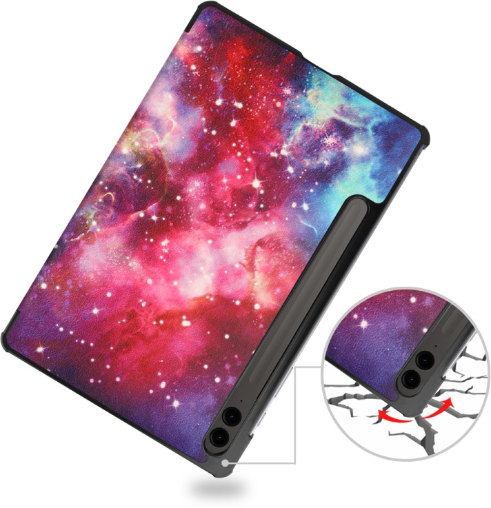 Чехол-книжка BeCover Smart Case для Samsung Galaxy Tab S9 Plus/S9 FE Plus 12.4" Space (710382) фото 7