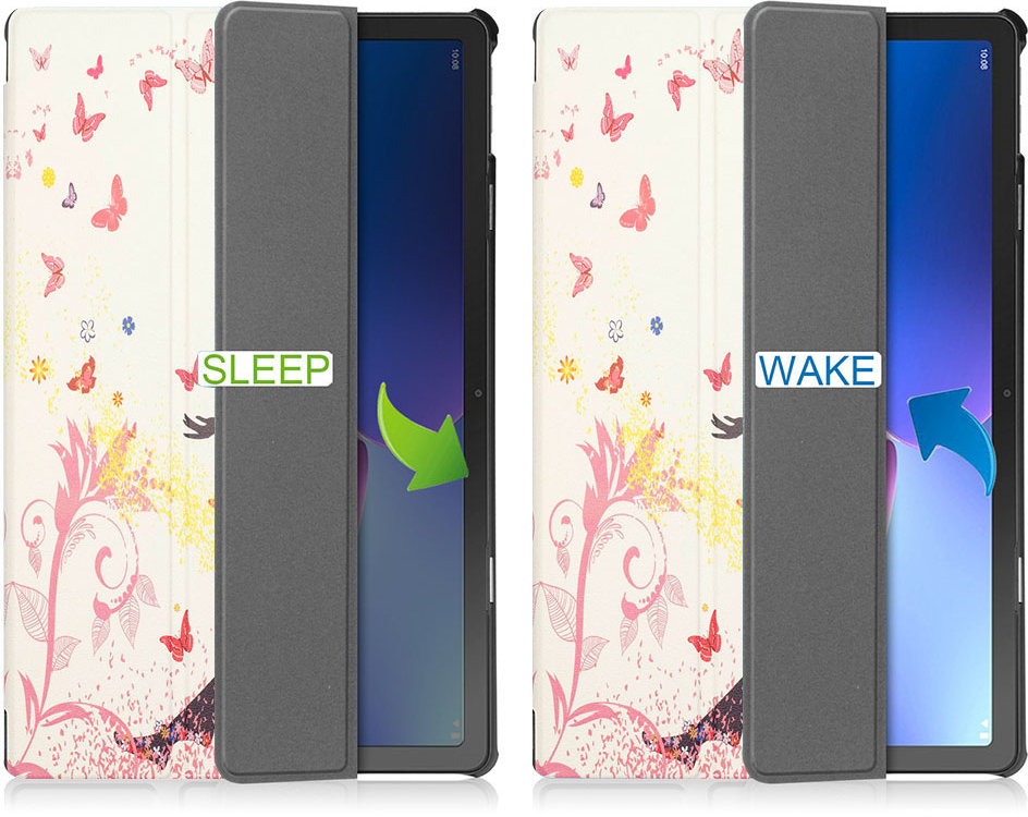 Чехол-книжка BeCover Smart Case для Samsung Galaxy Tab S9 Plus/S9 FE Plus 12.4" Fairy (710384) фото 5