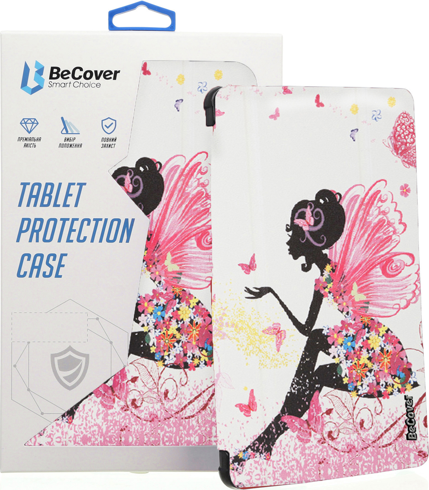 Чехол-книжка BeCover Smart Case для Samsung Galaxy Tab S9 Plus/S9 FE Plus 12.4" Fairy (710384) фото 3