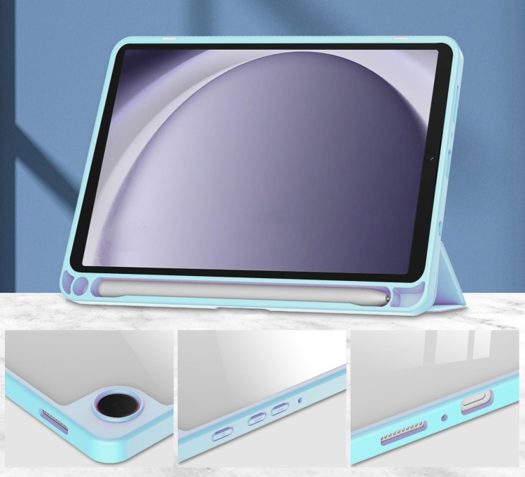 Чохол-книжка BeCover Soft Edge Samsung Galaxy Tab A9 SM-X115 8.7" Light Blue (710358)фото6
