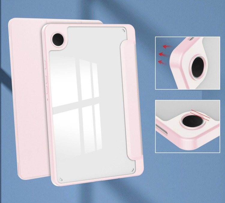 Чохол-книжка BeCover Soft Edge до Samsung Galaxy Tab A9 SM-X115 8.7" Pink (710359)фото4