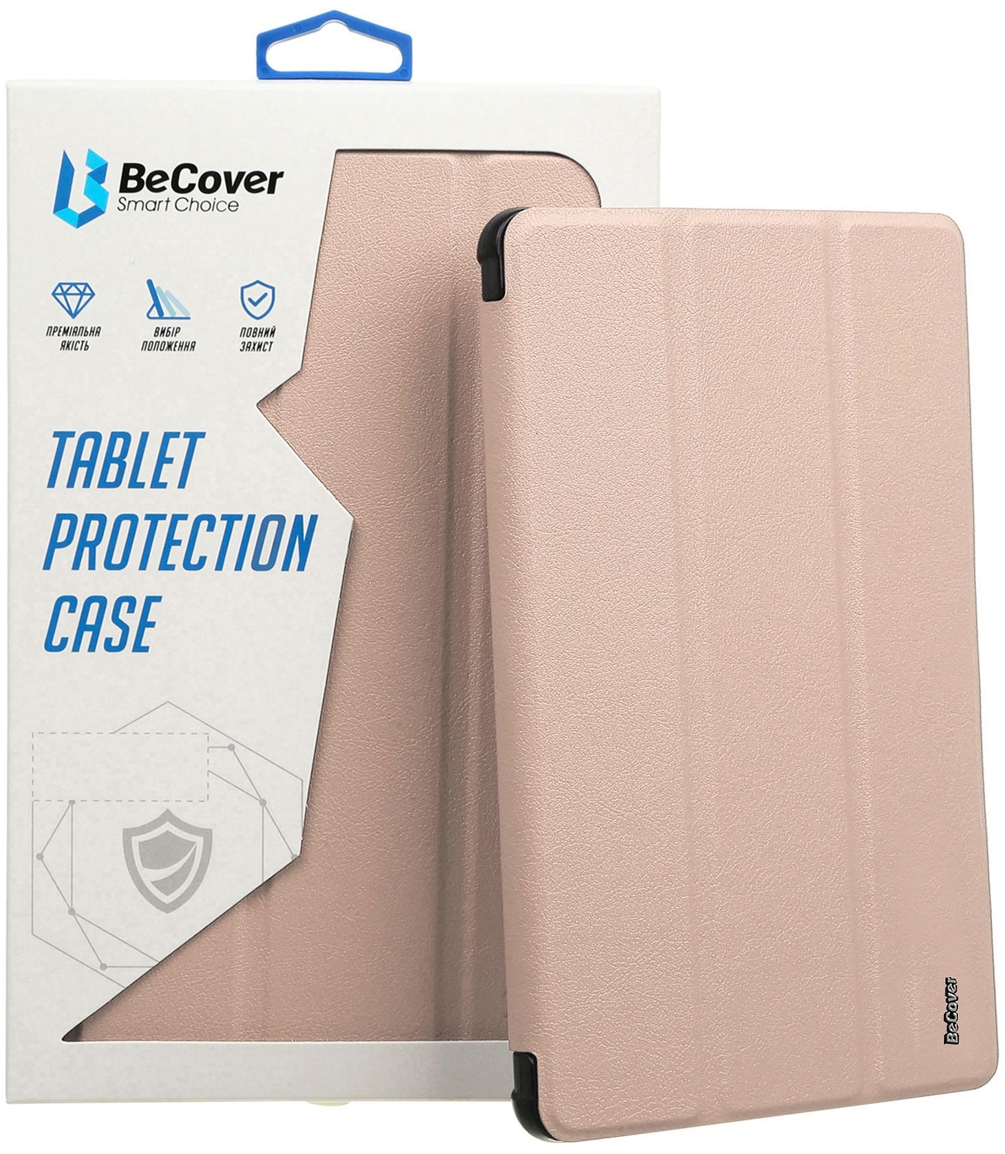 Чехол-книжка BeCover Soft Edge для Samsung Galaxy Tab A9 SM-X115 8.7" Pink (710359) фото 2
