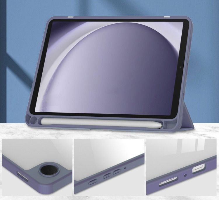 Чохол-книжка BeCover Soft Edge до Samsung Galaxy Tab A9 SM-X115 8.7" Purple (710360)фото6