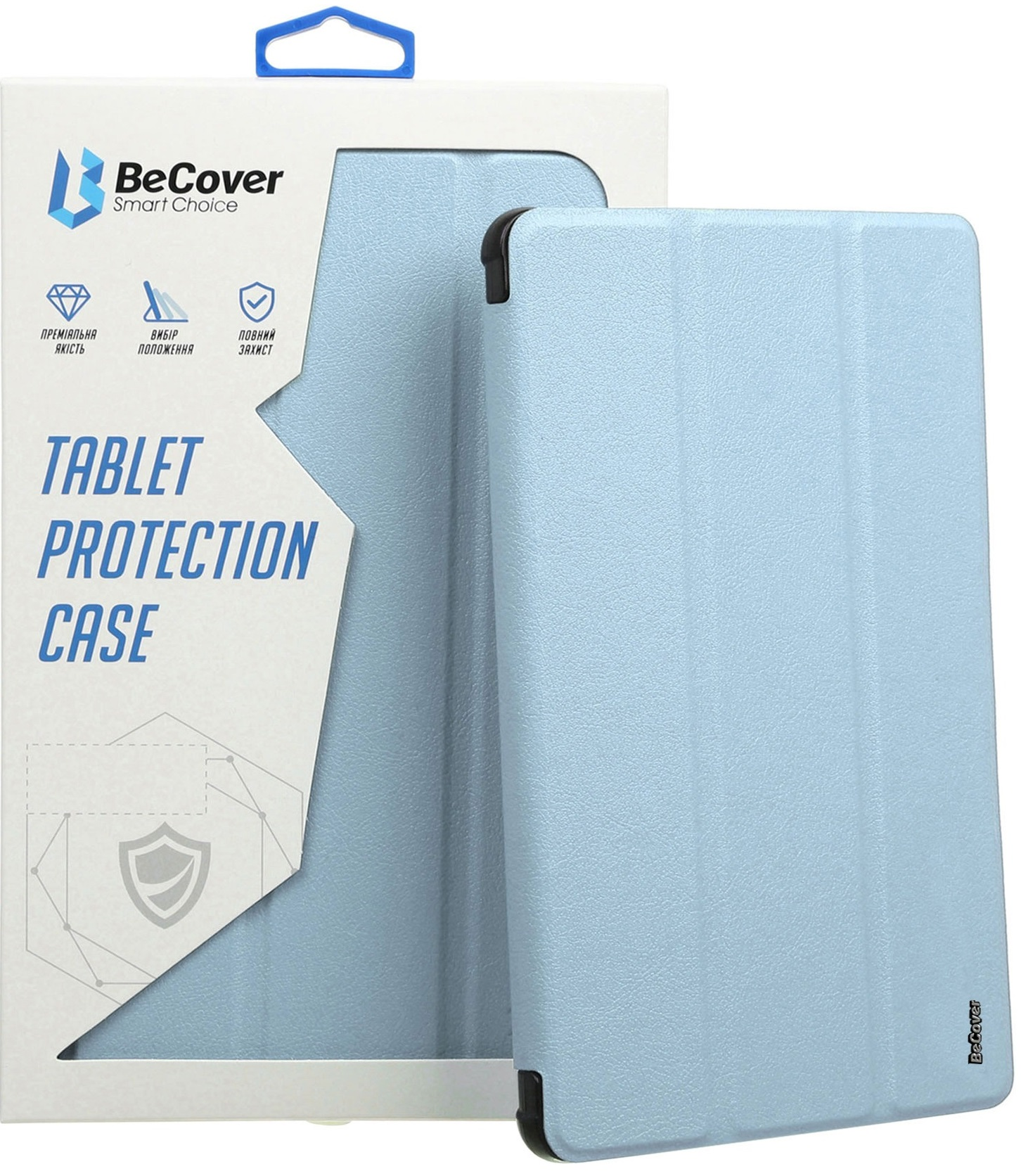 Чехол-книжка BeCover Soft Edge для Samsung Galaxy Tab A9 Plus 11.0" Light Blue (710369) фото 2