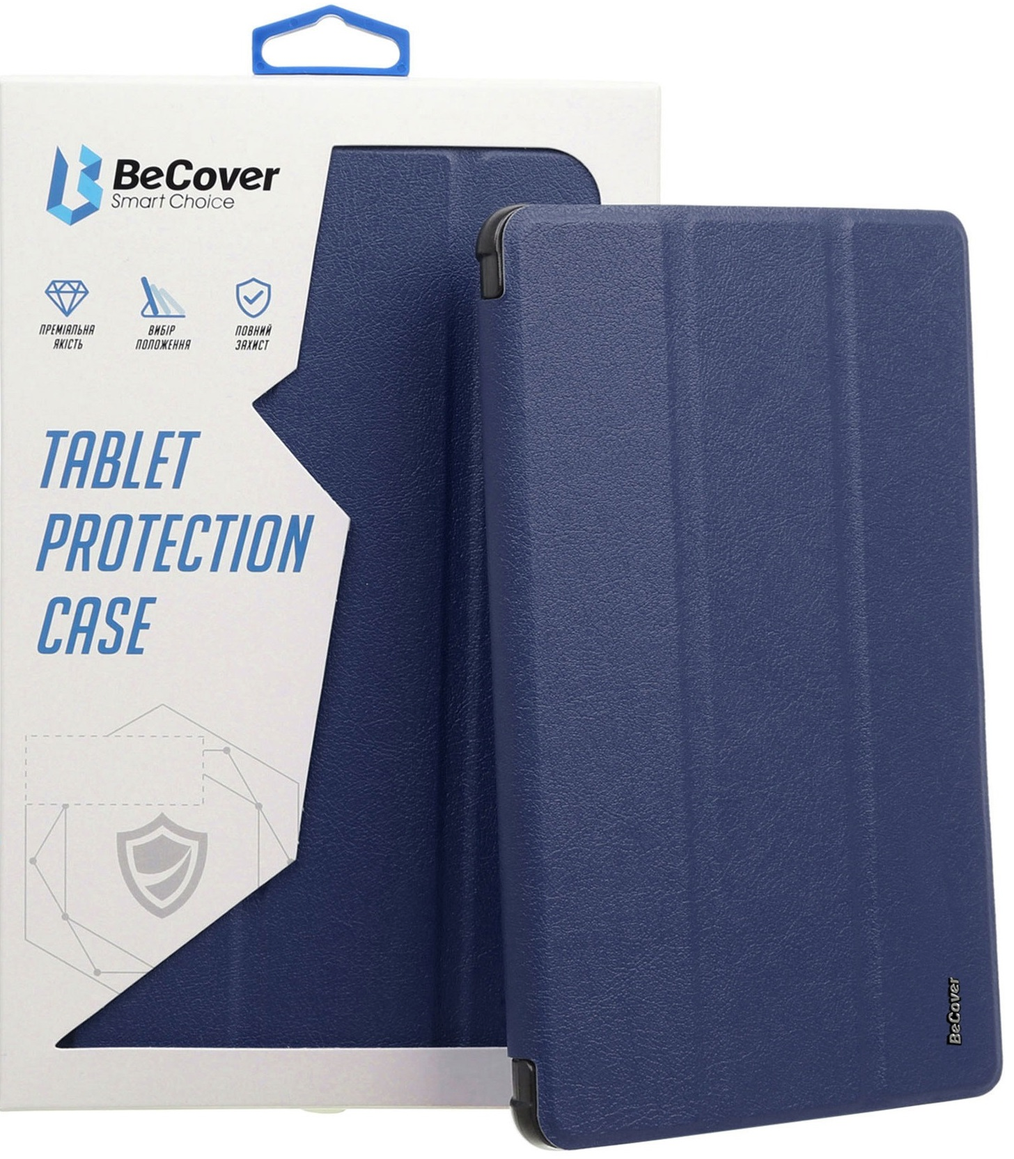 Чехол-книжка BeCover Soft Edge для Samsung Galaxy Tab S6 Lite 10.4 Deep Blue (708352) фото 3