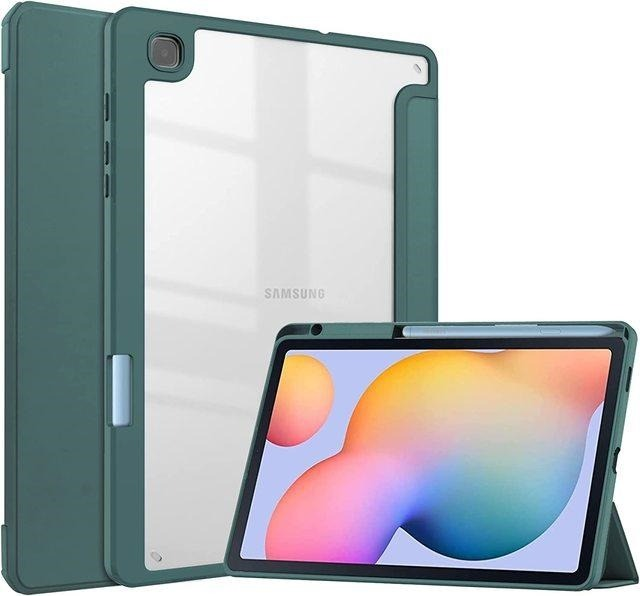 Чехол-книжка BeCover Soft Edge для Samsung Galaxy Tab S6 Lite 10.4 Dark Green (708353) фото 2