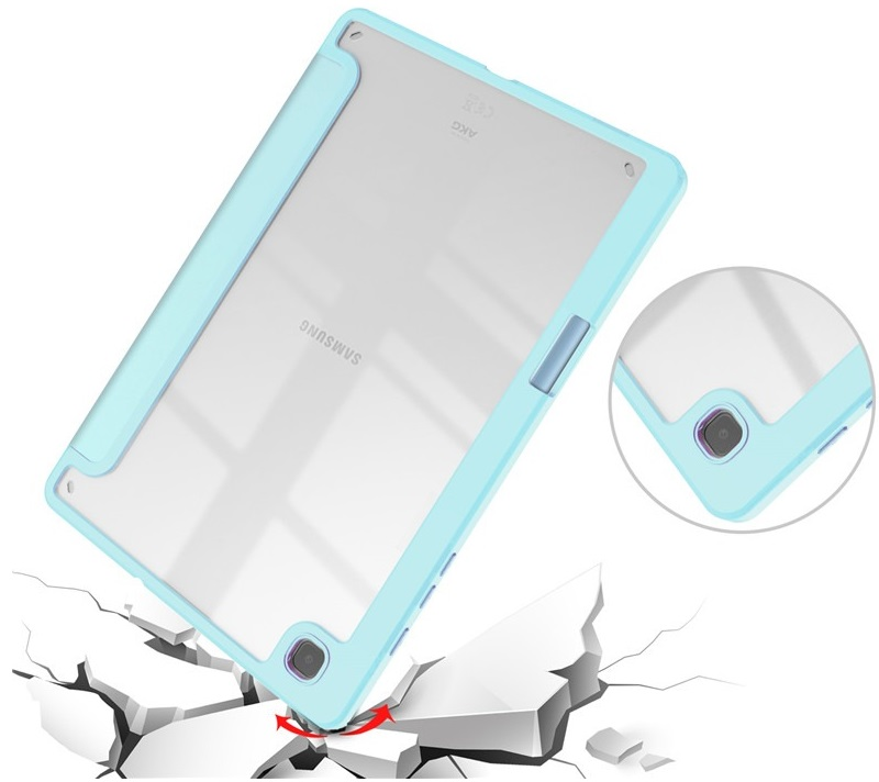 Чехол-книжка BeCover Soft Edge для Samsung Galaxy Tab S6 Lite 10.4 Light Blue (708354) фото 6