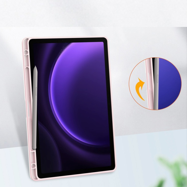 Чехол-книжка BeCover Soft Edge для Samsung Galaxy Tab S9 /S9 FE 11.0" Pink (710442) фото 4
