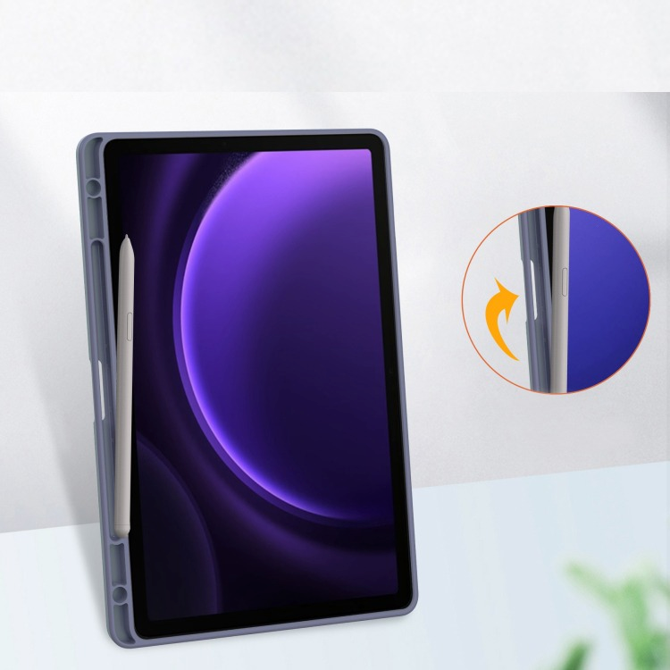 Чохол-книжка BeCover Soft Edge Samsung Galaxy Tab S9/S9 FE 11.0" Purple (710443)фото4
