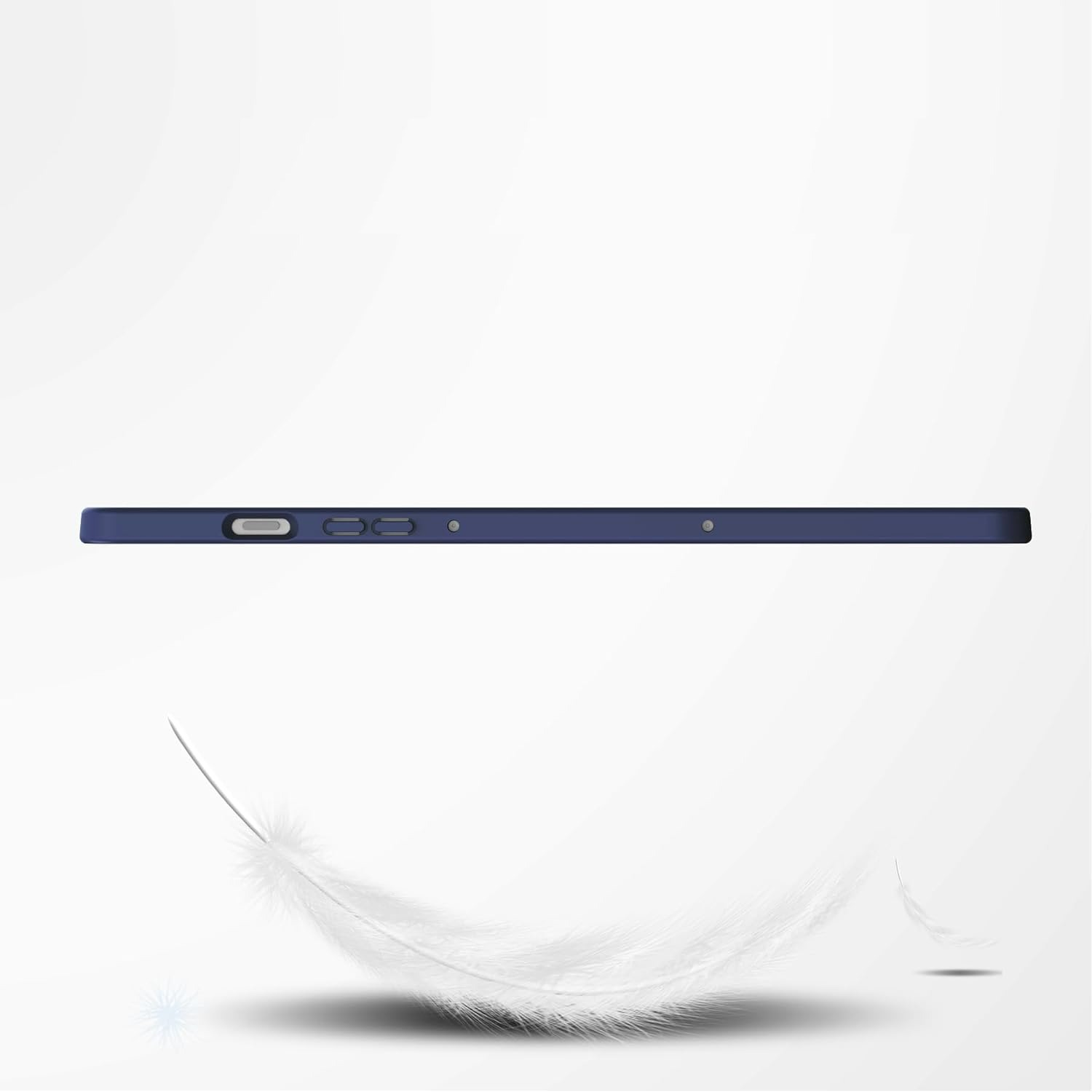 Чехол-книжка BeCover Soft Edge для Samsung Galaxy Tab S9 Plus /S9 FE Plus 12.4" Deep Blue (710405) фото 5