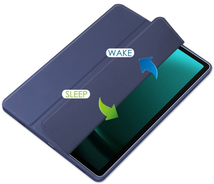 Чехол-книжка BeCover Soft Edge для Samsung Galaxy Tab S9 Plus /S9 FE Plus 12.4" Deep Blue (710405) фото 3