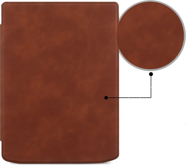 Чехол-книжка BeCover Smart Case для PocketBook 743G InkPad 4/InkPad Color 2/InkPad Color 3 (7.8") Brown (710449) фото 6