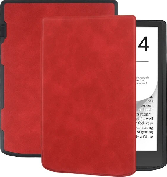 Чехол-книжка BeCover Smart Case для PocketBook 743G InkPad 4/InkPad Color 2/InkPad Color 3 (7.8") Red (710069) фото 3