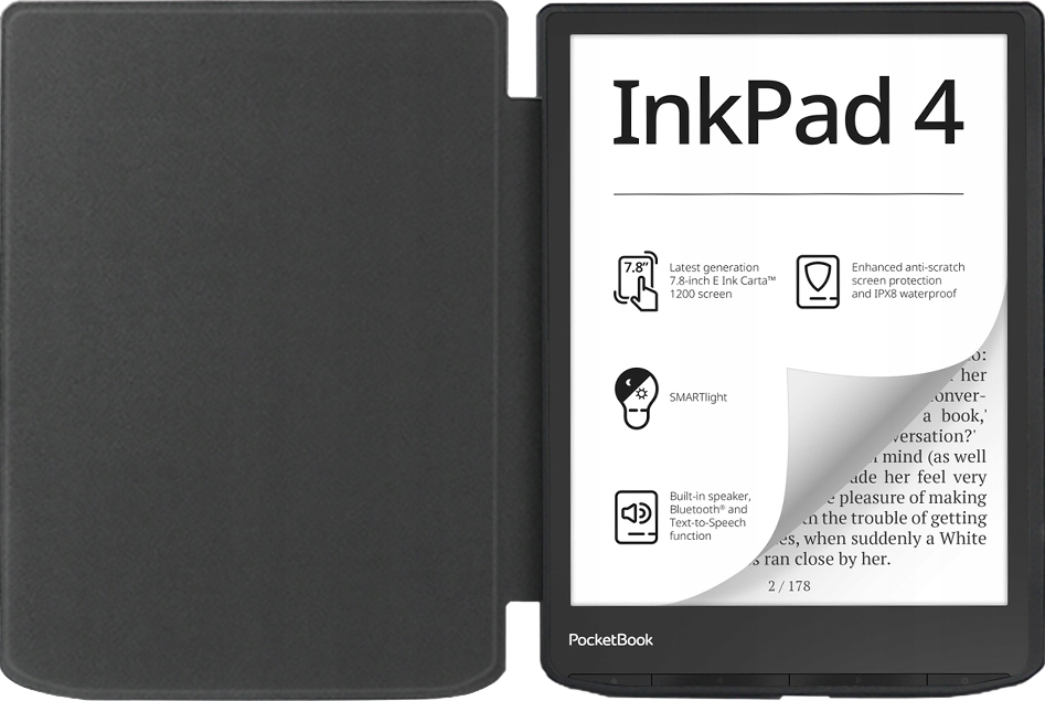 Чехол-книжка BeCover Smart Case для PocketBook 743G InkPad 4/InkPad Color 2/InkPad Color 3 (7.8") Red (710069) фото 4