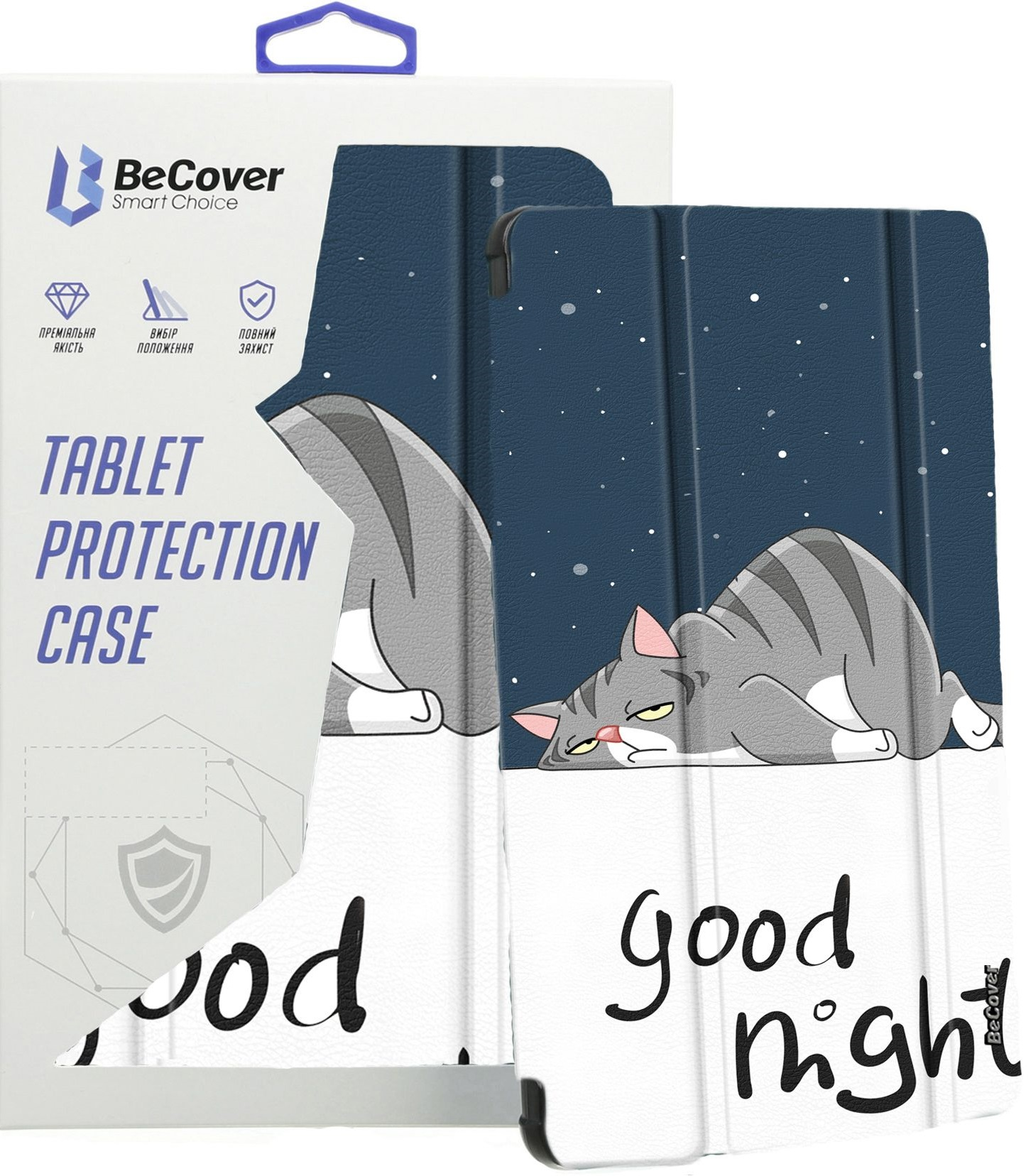 Чехол-книжка BeCover Smart Case для Lenovo Tab M8 (4rd Gen) TB-300FU 8" Good Night (709217) фото 6