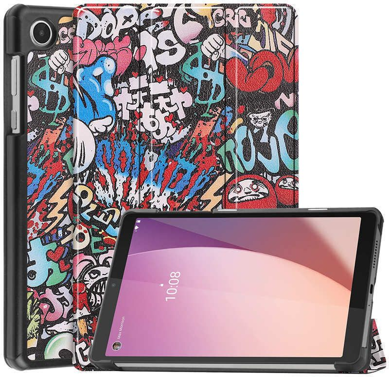 Чохол-книжка BeCover Smart Case для Lenovo Tab M8 (4rd Gen) TB-300FU 8" Graffiti (709218)фото3