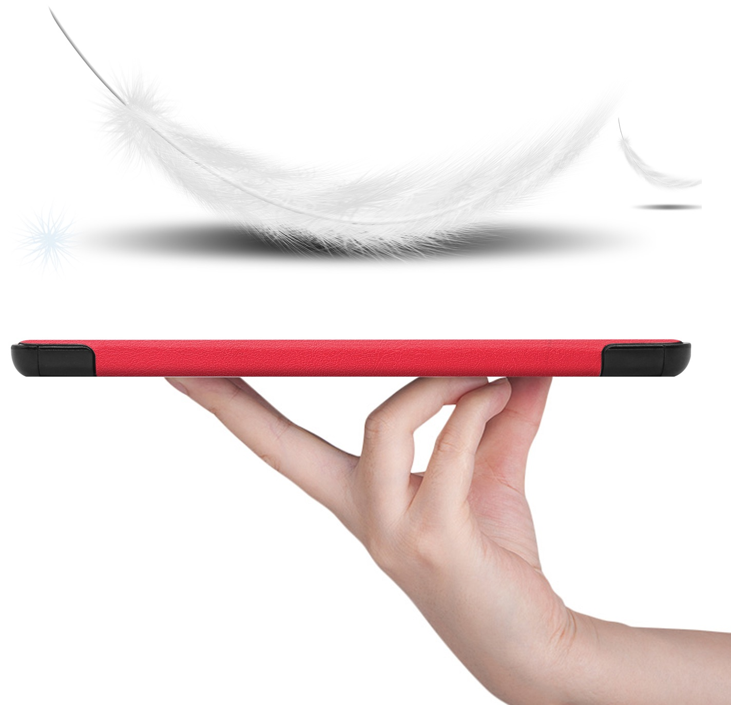 Чехол-книжка BeCover Smart Case для Samsung Galaxy Tab S9 Plus/S9 FE Plus 12.4" Red (710325) фото 6