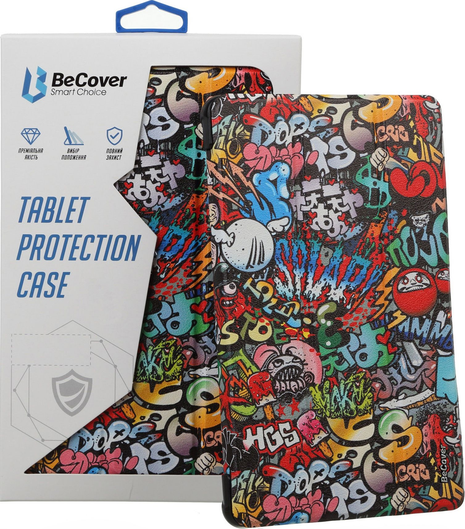 Чохол-книжка BeCover Smart Case для Lenovo Tab M9 TB-310 9" Graffiti (709230)фото7