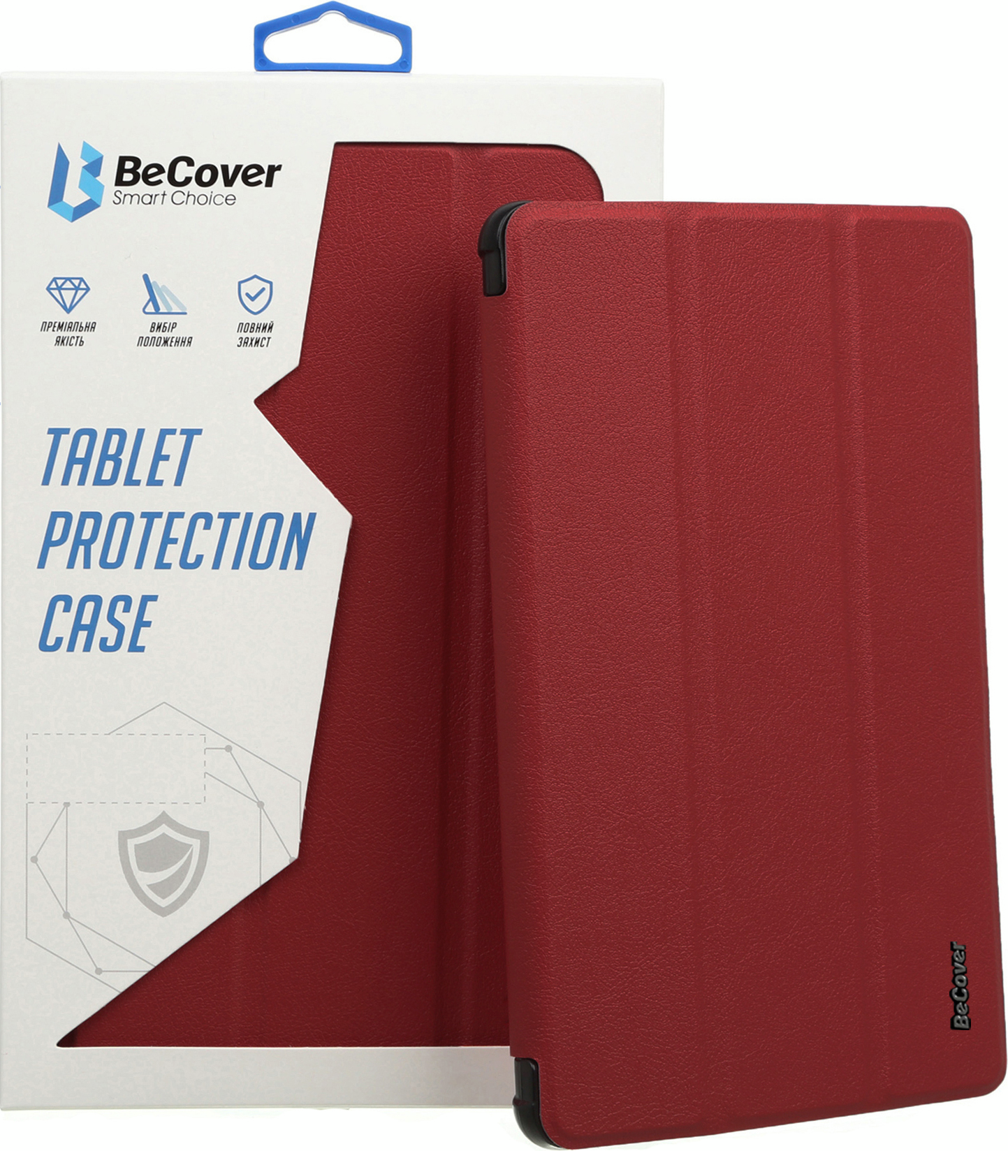 Чехол-книжка BeCover Smart Case для Lenovo Tab M10 Plus 3rd Gen/K10 Pro 10.61" Red Wine (708307) фото 5