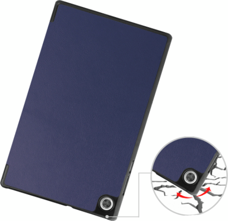Чехол-книжка BeCover Smart Case для Lenovo Tab M10 TB-X306F HD (2nd Gen) Deep Blue (705628) фото 4