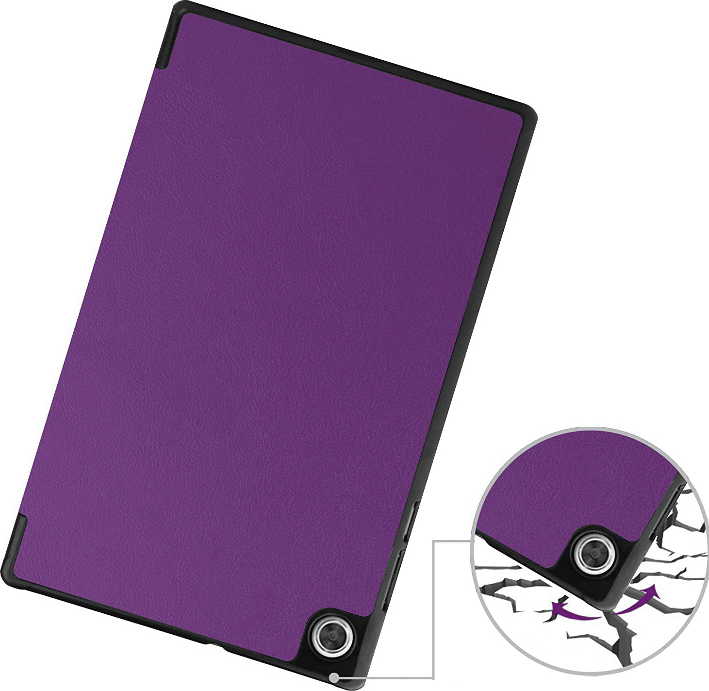 Чехол-книжка BeCover Smart Case для Lenovo Tab M10 TB-X306F HD (2nd Gen) Purple (705972) фото 5