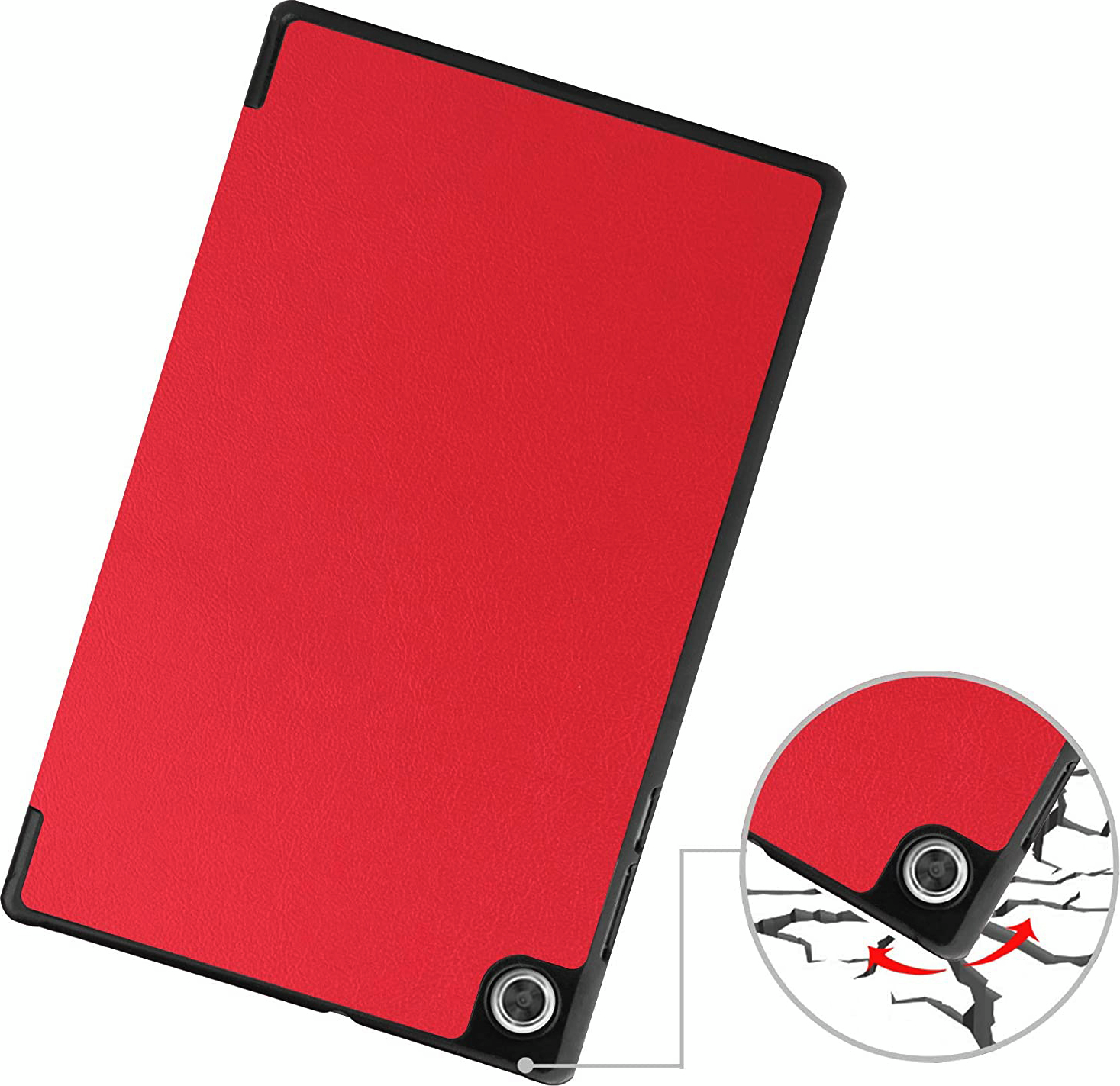 Чехол-книжка BeCover Smart Case для Lenovo Tab M10 TB-X306F HD (2nd Gen) Red (705973) фото 5