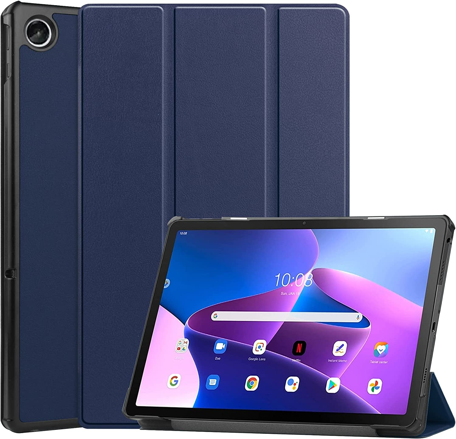 Чехол-книжка BeCover Smart Case для Lenovo Tab M10 Plus 3rd Gen/K10 Pro 10.61" Deep Blue (708302) фото 5