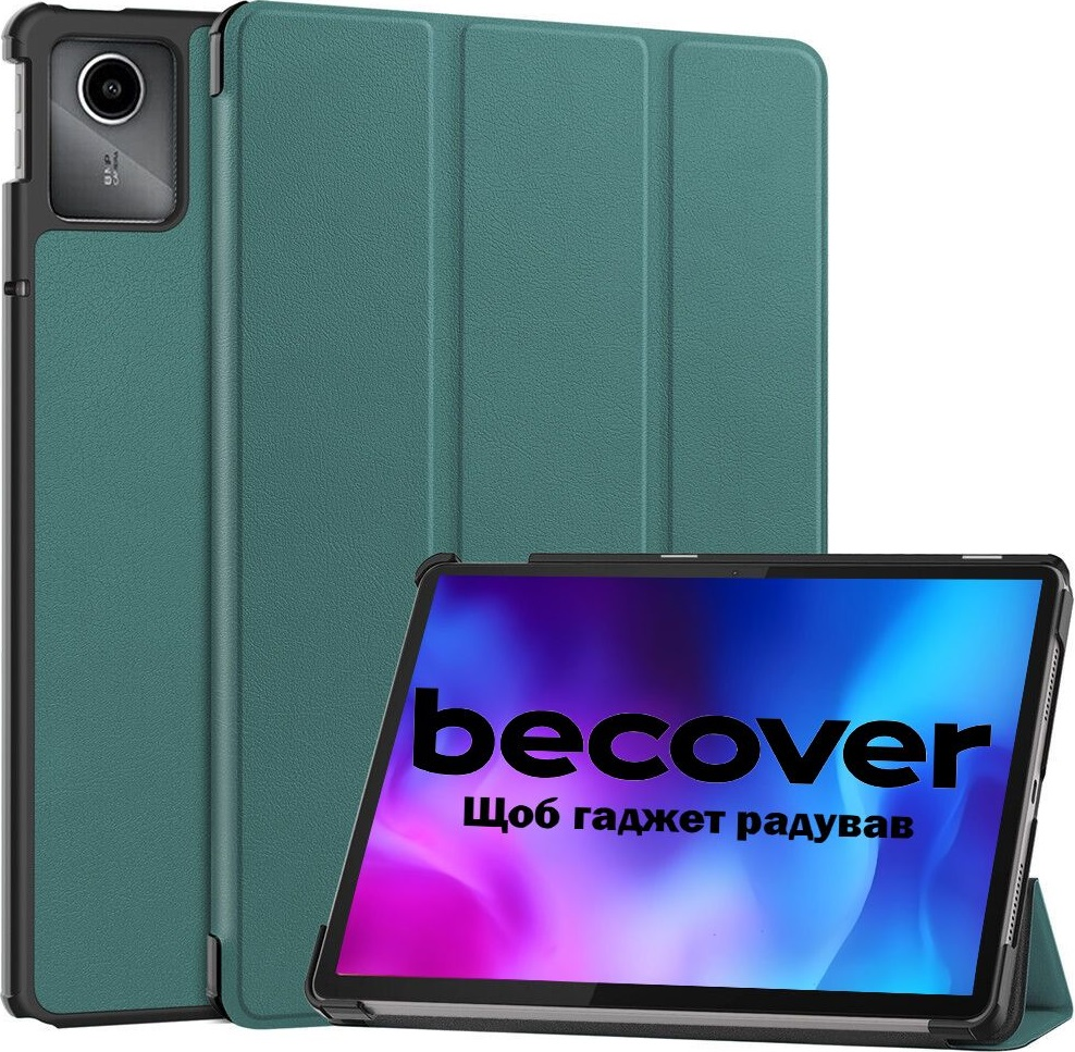 Чохол-книжка BeCover Smart Case для Lenovo Tab M11 (2024)/Xiaoxin Pad 11 (2024) 11" Dark Green (710456)фото4