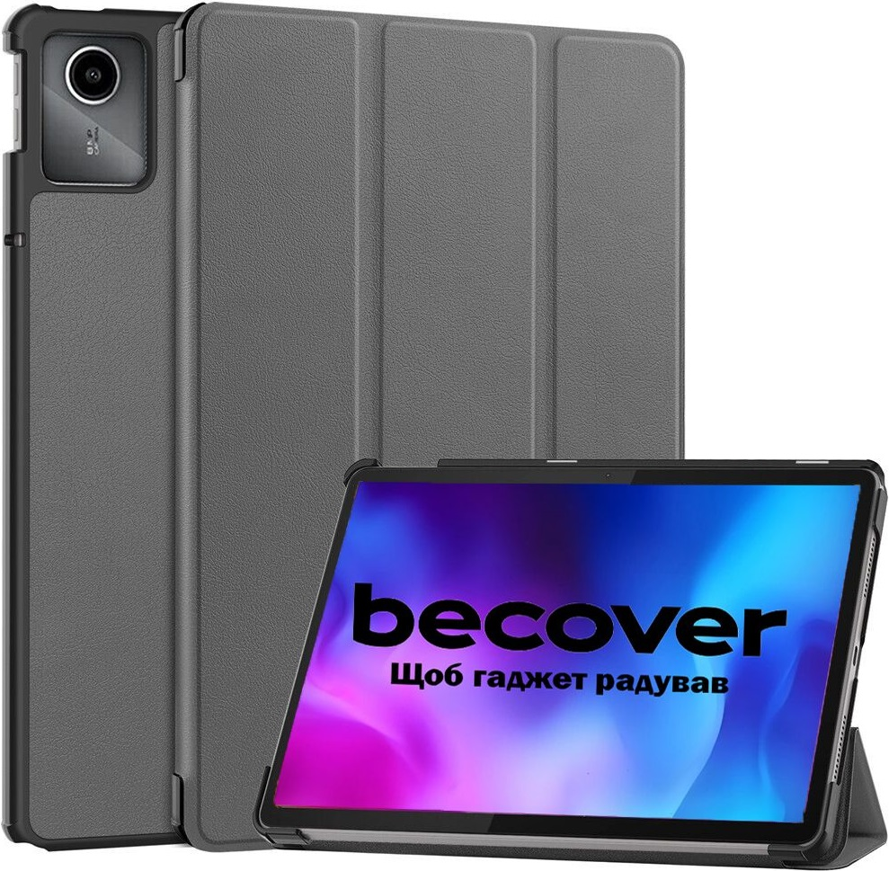 Чехол-книжка BeCover Smart Case для Lenovo Tab M11 (2024)/Xiaoxin Pad 11 (2024) 11" Gray (710753) фото 4