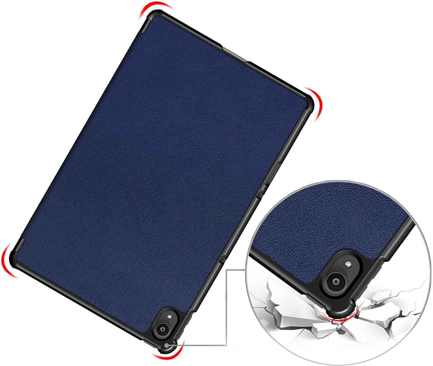 Чехол-книжка BeCover Smart Case для Lenovo Tab P11 / P11 Plus Deep Blue (705956) фото 3