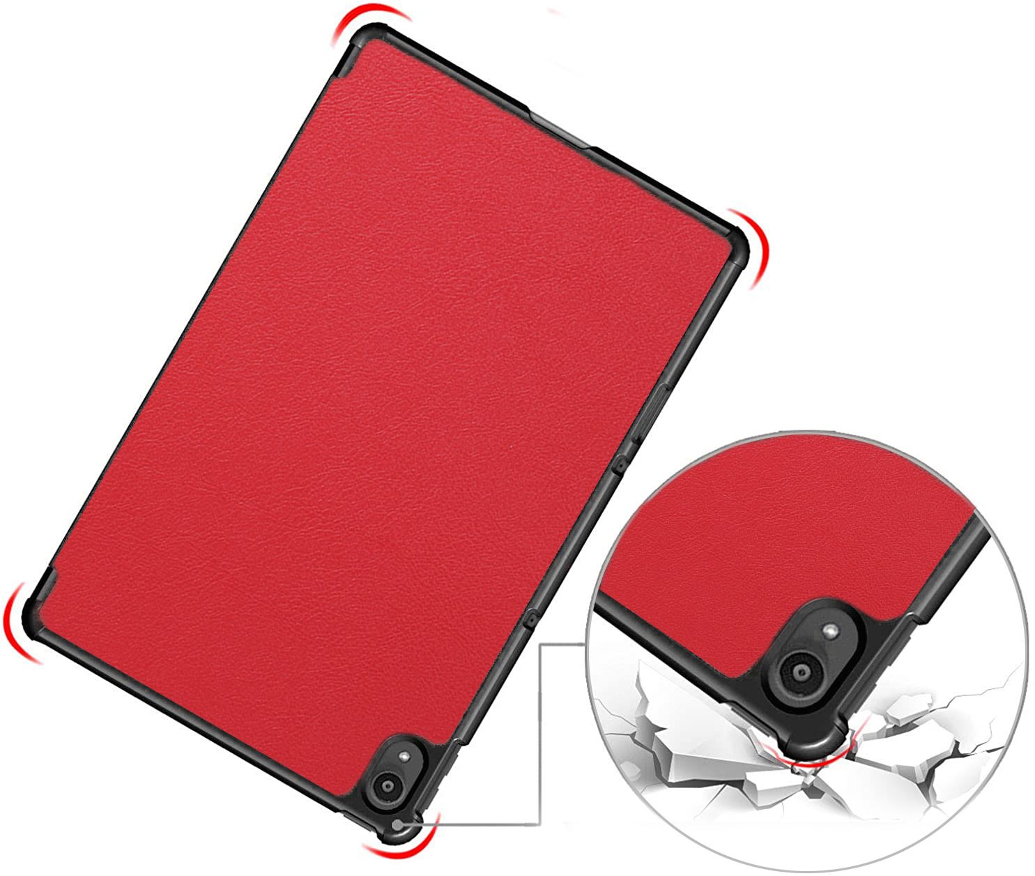 Чехол-книжка BeCover Smart Case для Lenovo Tab P11 / P11 Plus Red (706092) фото 3