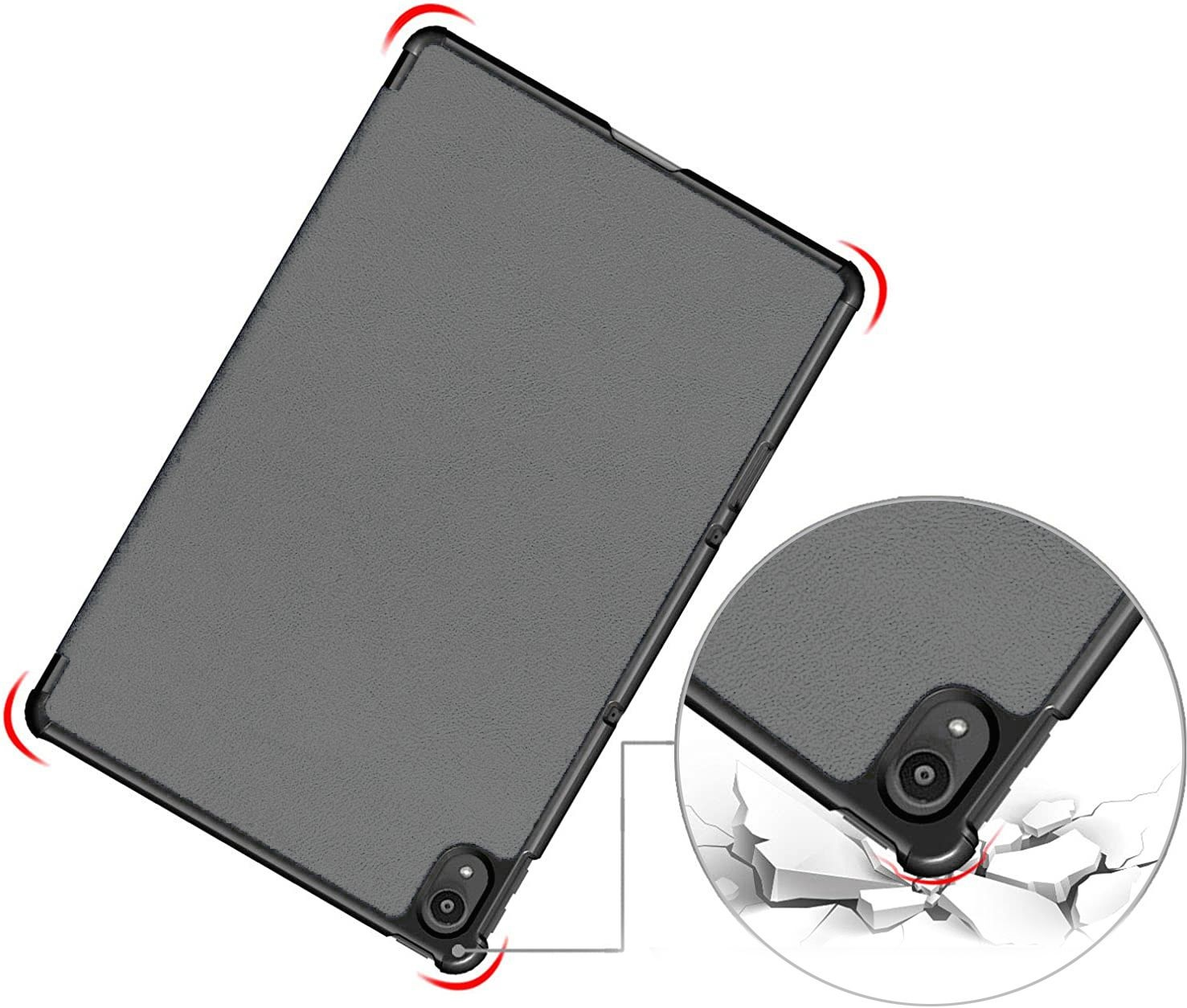 Чохол-книжка BeCover Smart Case для Lenovo Tab P11/P11 Plus Grey (706096)фото3