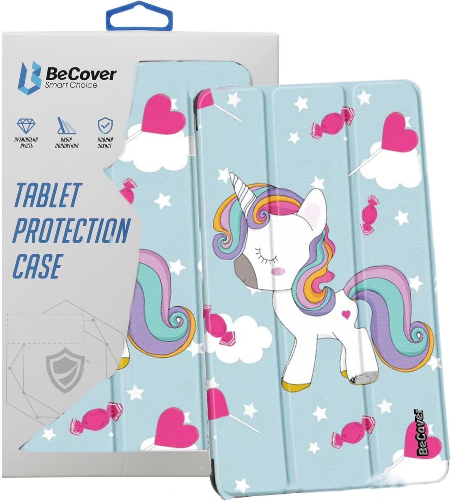Чохол-книжка BeCover Smart Case для Lenovo Tab P11/P11 Plus Unicorn (708071)фото2