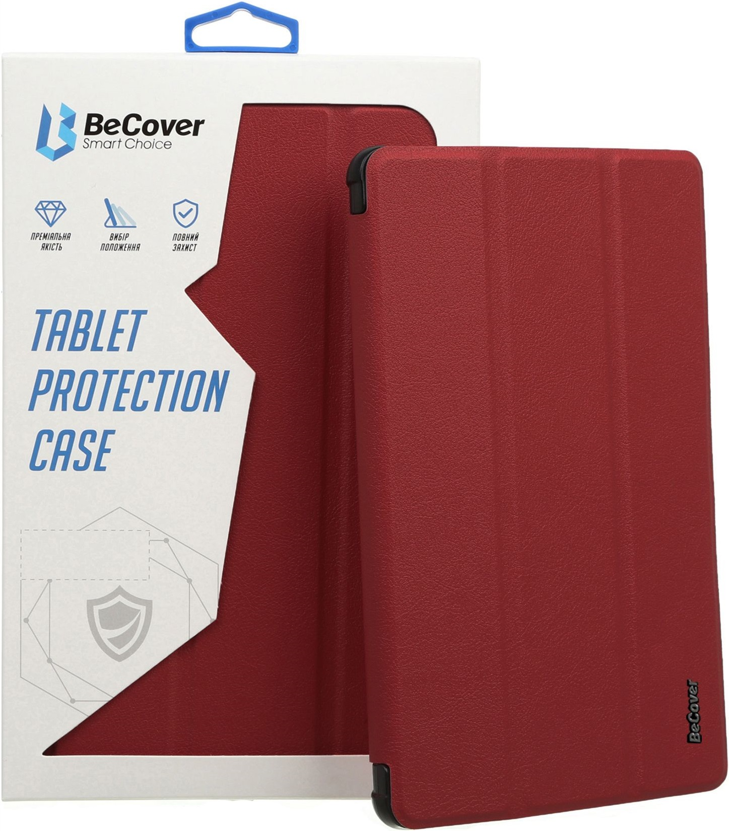 Чехол-книжка BeCover Smart Case для Lenovo Tab P11 2nd Gen 11.5" Red Wine (708685) фото 3