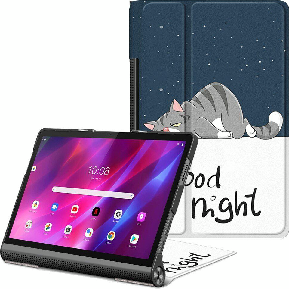 Чехол-книжка BeCover Smart Case для Lenovo Yoga Tab 11 YT-706F Good Night (708720) фото 9