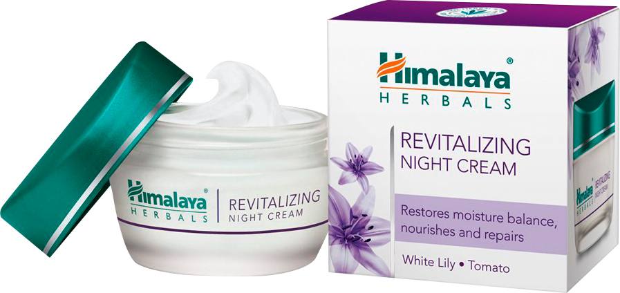Крем для лица ночной Himalaya Herbals восстанавливающий 50мл фото 2